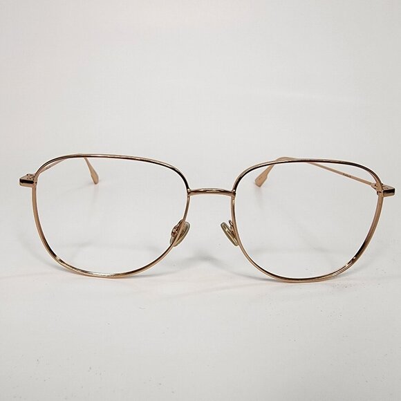 New Christian Dior Eye Glasses Gold Color Frames DDB 145 - Picture 4 of 10